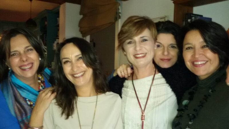 Comida amigos en casa Curro y Maricarmen